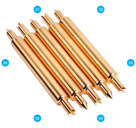 華榮華雙頭探針、高頻測(cè)試彈簧探針、pogopin探針、層層嚴(yán)格質(zhì)檢，保證產(chǎn)品零缺陷
