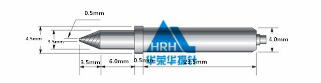 GP-11S、定位針、探針外徑為4.5mm ，長度為35.5mm、ICT測(cè)試針、功能夾具定位針、測(cè)試針、五金配件