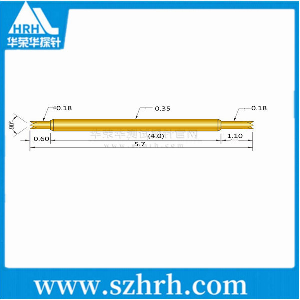 035-UU-5.7L，華榮華雙頭測試探針廠家