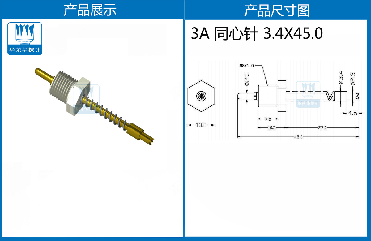 同心針